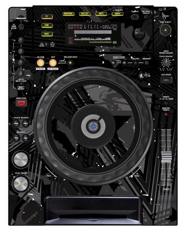 Pioneer DJ CDJ 850 Skin Ridge Black
